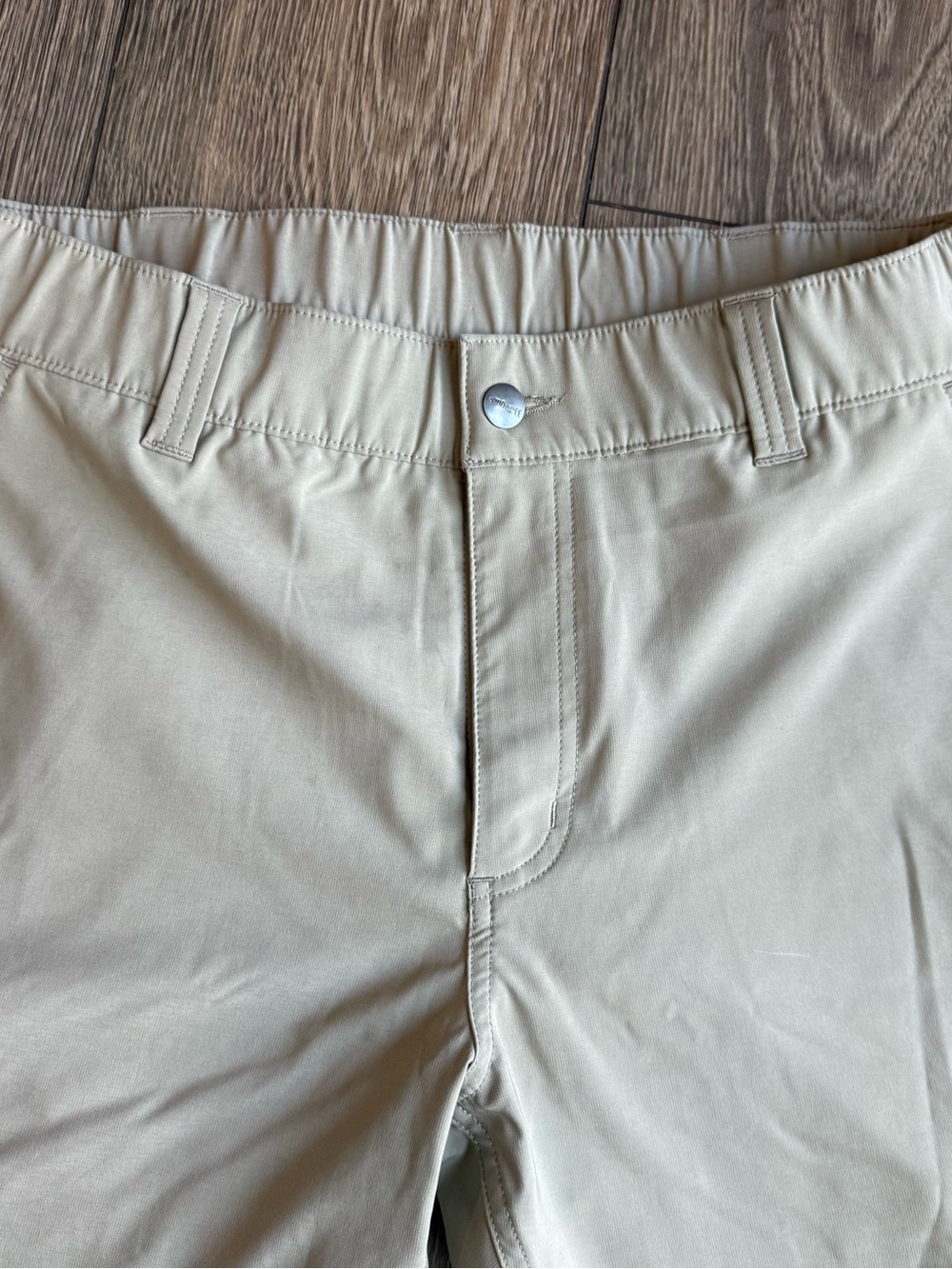 Carhartt Men's Khaki Straight-Leg Work Chinos